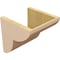 Ekena Millwork 10"W x 10"D x 10"H Wide Crestline Rough Cedar Woodgrain TimberThane Corbel, Primed Tan CORUR10X10X10CRERCPR - alternate 3